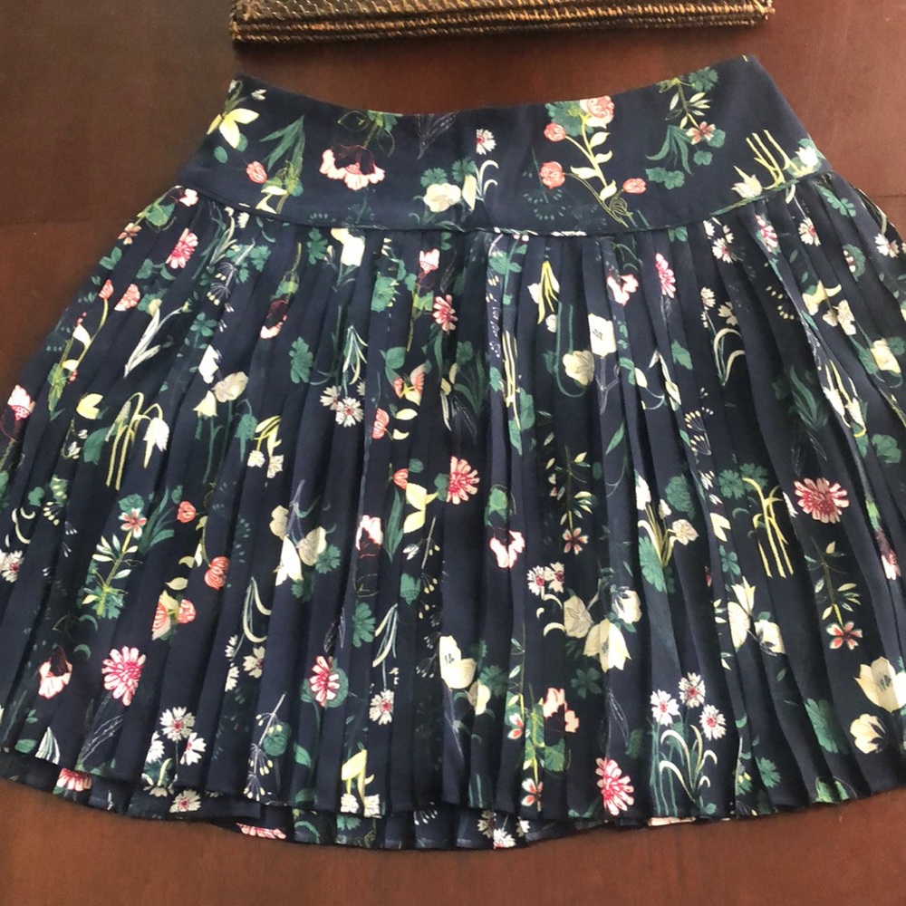 Spring floral skirt
